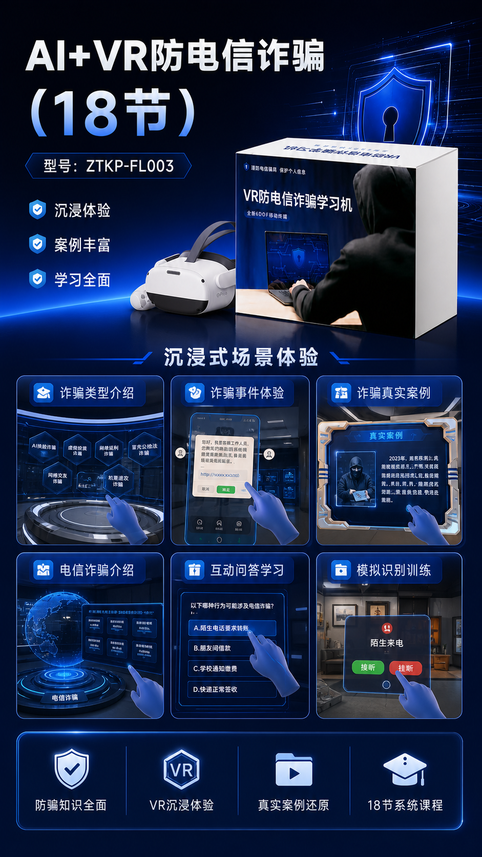 AI+VR防电信诈骗 (18节)详情图 2